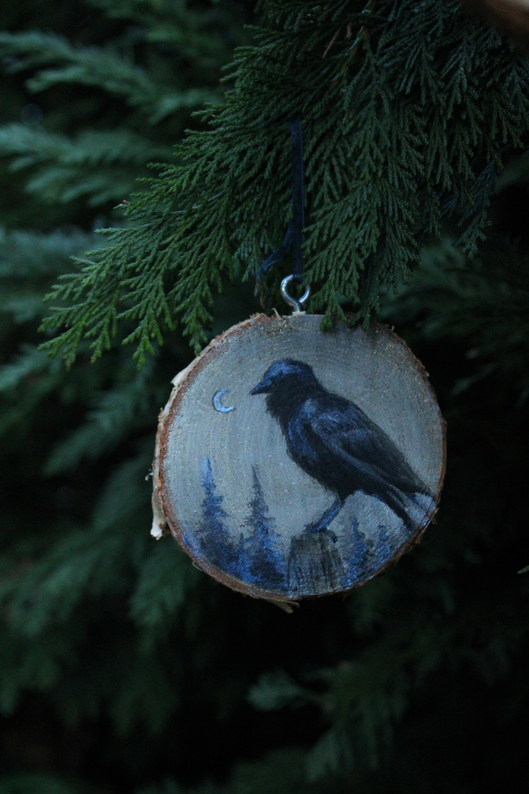 Houtschijfje beschilderd - Afbeelding 7