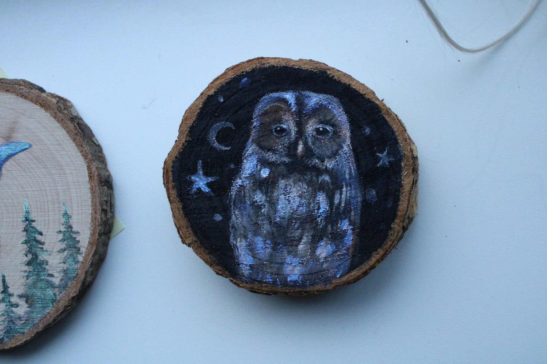 Houtschijfje beschilderd - Afbeelding 9