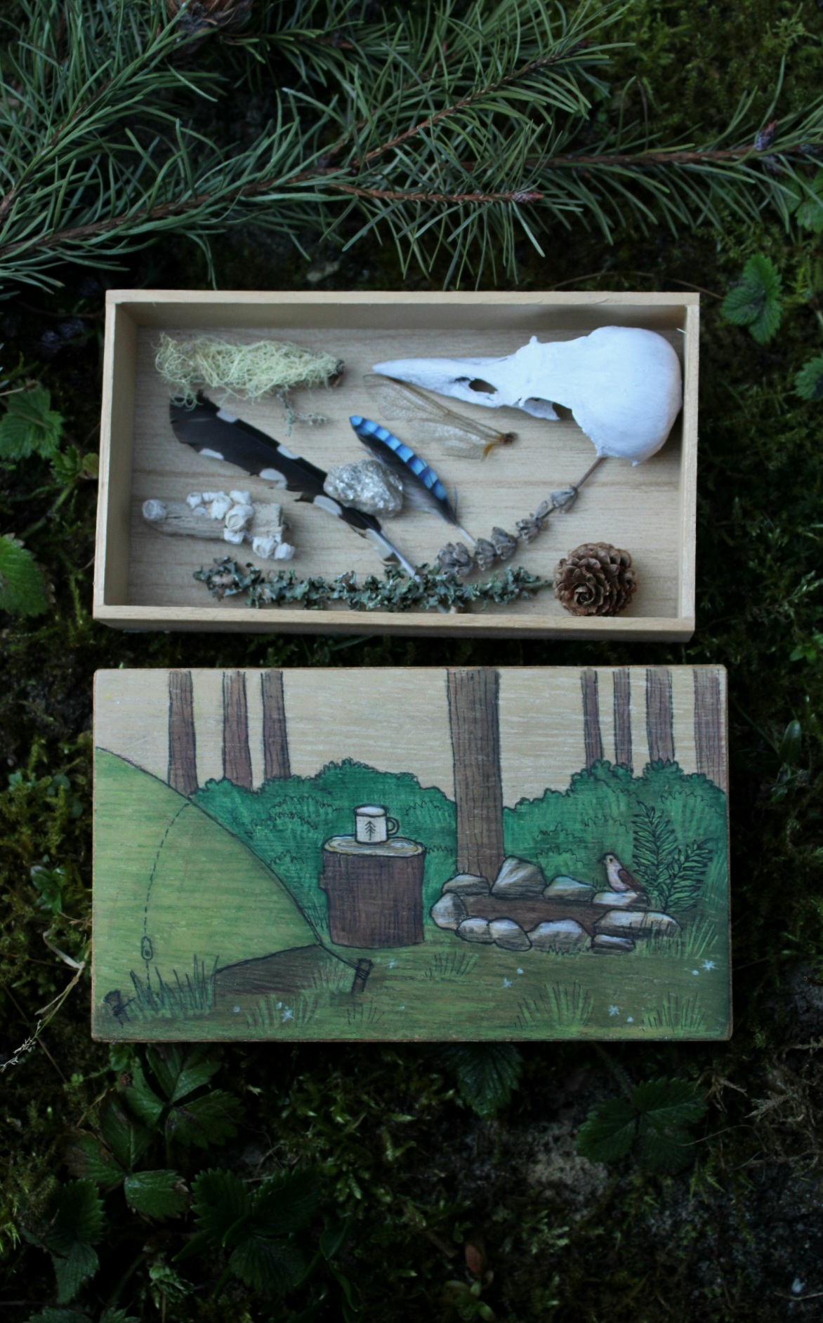 Houten doosje - Afbeelding 4