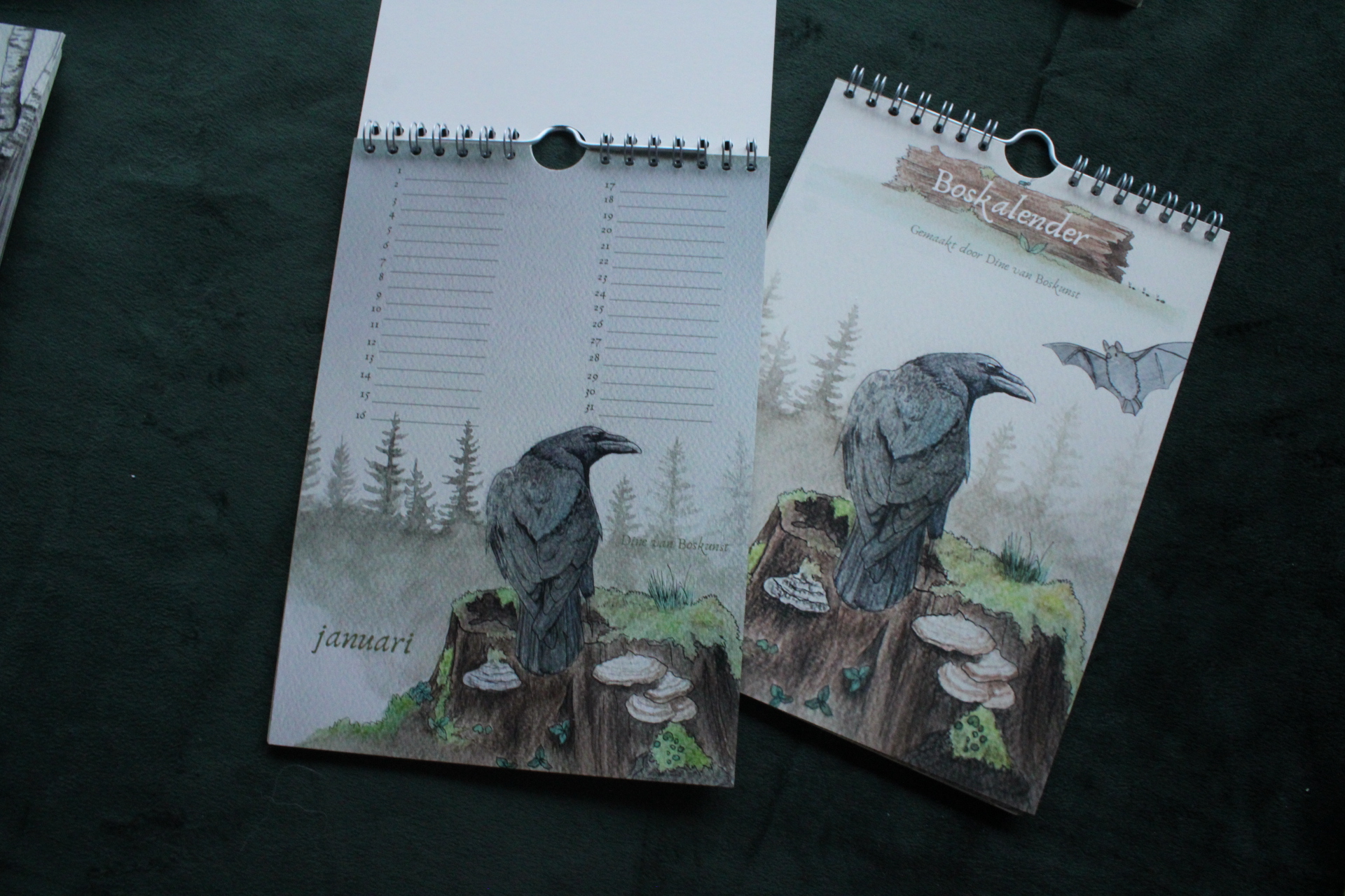 A5 Boskalender