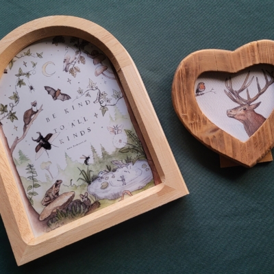 Bijzondere lijstjes met print